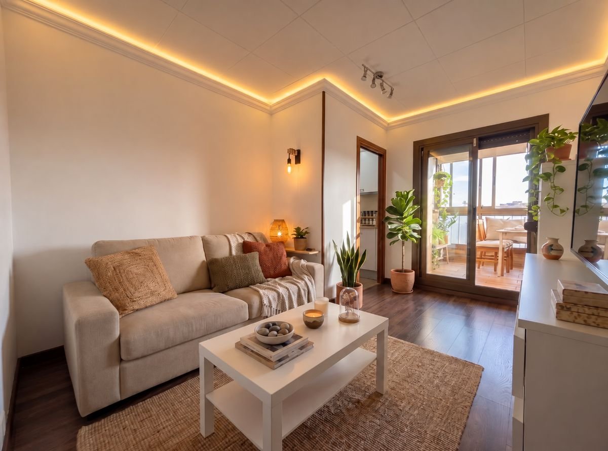 Top-floor flat in La Bordeta, Barcelona