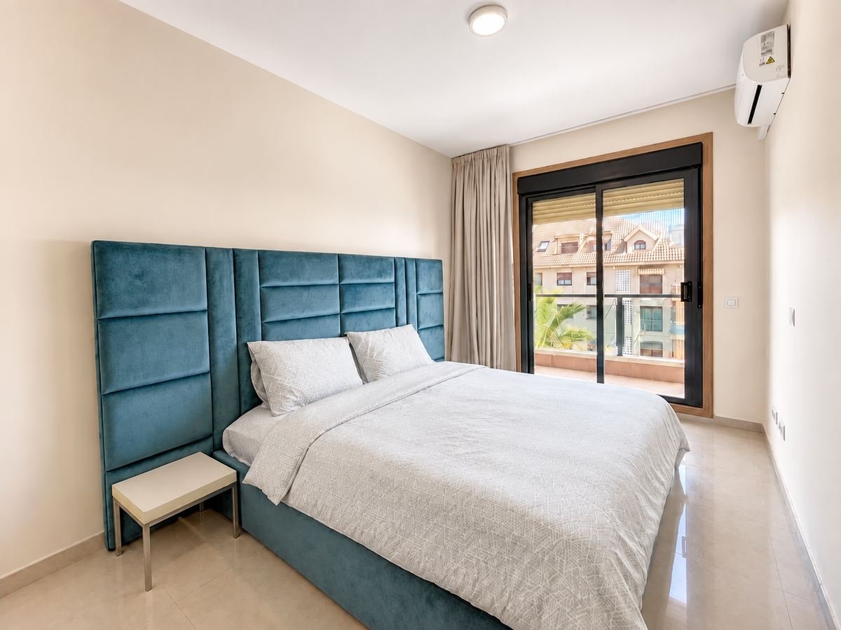 Main bedroom with its own balcony