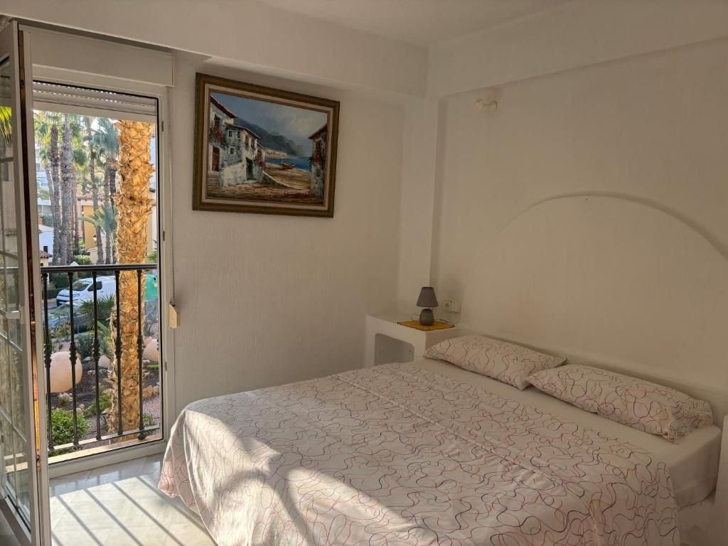 Bedroom with its own balcony